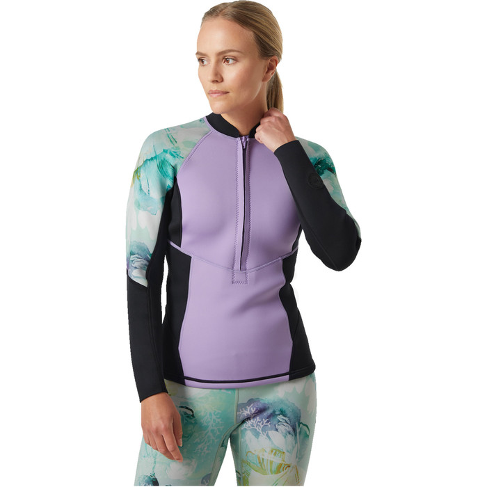 2023 Helly Hansen Chaqueta De Neopreno Waterwear 2 0 Para Mujer 34342 Jade Esra Wetsuit Outlet